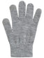 PCNEW Gloves - Light Grey Melange